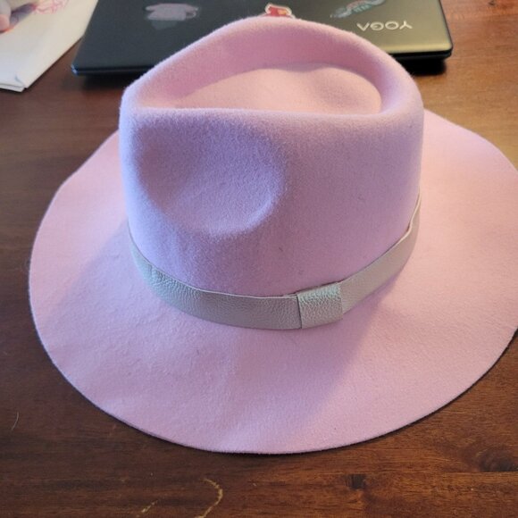 Accessories - Lady Gaga Joanne World Tour Official Concert Merchandise Iconic Pink Fedora Hat.